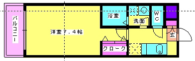【間取り】 | アムールメゾン
