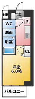 【間取り】 | エステムコート名古屋金山サウスゲート 