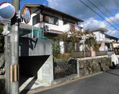 【前面道路含む現地写真】 | 大津市朝日2丁目11-3　売土地