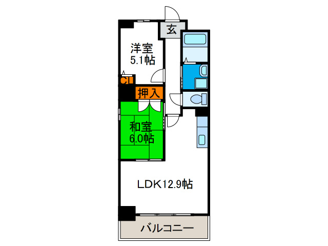 ナルトハイムの間取り