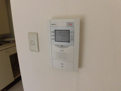 【セキュリティ】 | ダイドーメゾン上新庄 | モニター付きインターホンでセキュリティー面も安心