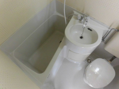 【浴室】 | ダイドーメゾン上新庄 | 一人で入るには丁度いい大きさです