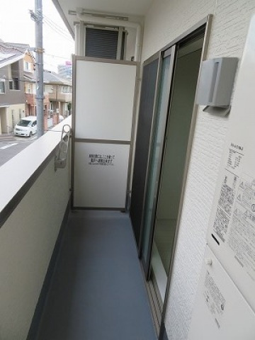 フジパレス長栄寺Ⅲ番館のバルコニー