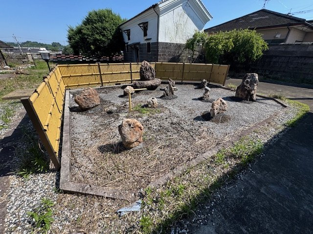 都城市庄内町の中古一戸建の庭