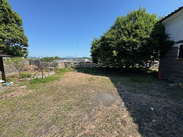 都城市庄内町の中古一戸建の庭