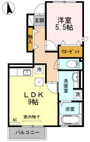 ファミリーの間取り