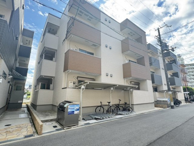【外観】 | フジパレス豊里中央公園2番館 | 落ち着いた雰囲気の外観です