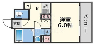 【間取り】 | レジデンス福島 | 間取り
