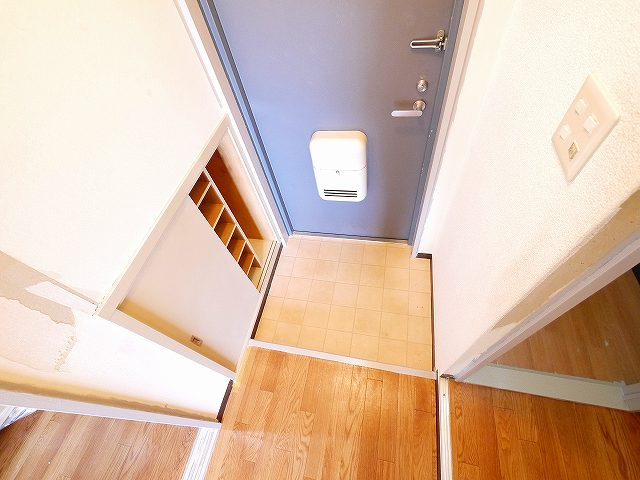 なら南新町マンションの玄関|毎日通る玄関はこちらです