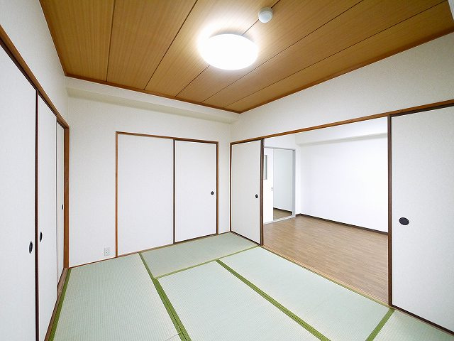 なら南新町マンションの和室|きれいな和室です