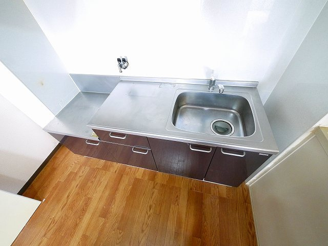なら南新町マンションのキッチン|きれいなキッチンです