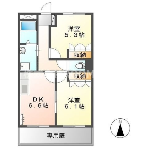 あやめハイムの間取り