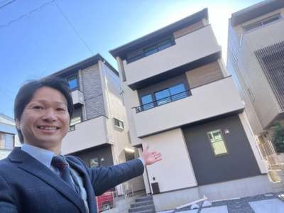 【外観】 | 千種区春岡1期　全2棟　1号棟＜仲介手数料無料＞春岡小・若水中　新築一戸建て | 12/24撮影
住宅ローンアドバイザーの村田です。住宅ローン審査が通らなかった方、あきらめる前にご相談ください。
