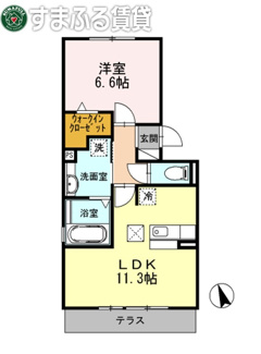 【間取り】 | カサ・ルーチェ　岡崎市明大寺町