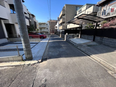 【前面道路含む現地写真】 | 千種区春岡1期　全2棟　2号棟＜仲介手数料無料＞春岡小・若水中　新築一戸建て | 12/24撮影
住宅ローンアドバイザーの村田です。住宅ローン審査が通らなかった方、あきらめる前にご相談ください。