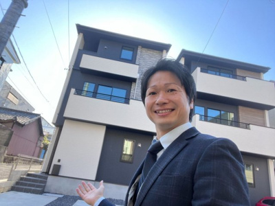 【外観】 | 千種区春岡1期　全2棟　2号棟＜仲介手数料無料＞春岡小・若水中　新築一戸建て | 12/24撮影
住宅ローンアドバイザーの村田です。住宅ローン審査が通らなかった方、あきらめる前にご相談ください。