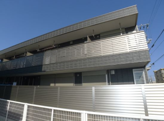 市川市新井２丁目のアパートの外観