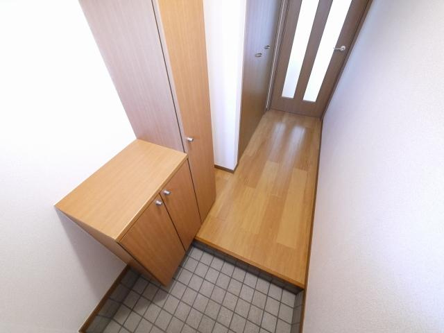 サニーヴィラの玄関|ゆったりとした玄関です