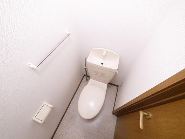 サニーヴィラのトイレ|ゆったりとした空間のトイレです