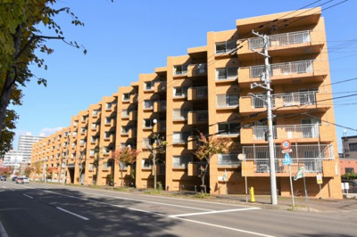 【外観】 | 朝日プラザ山鼻南 | 鉄筋コンクリート造階建て　1990年11月築