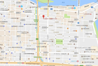 【地図】 | エスリード北浜EAST