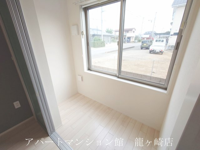 アリュール阿見のバルコニー