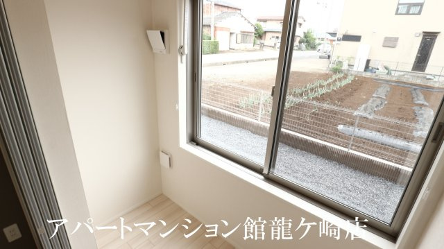 アリュール阿見のバルコニー