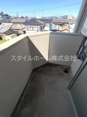 【バルコニー】 | 山中荘　A