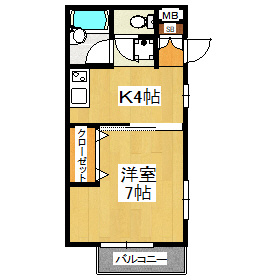 スマイルガーデン柏井の間取り