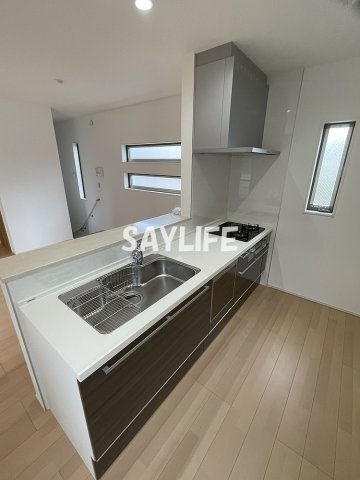 天王田戸建賃貸　3号地のキッチン