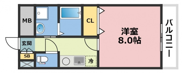 ヒルズR＆Aの間取り