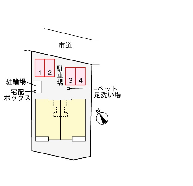 アルカディアK.Kの区画図