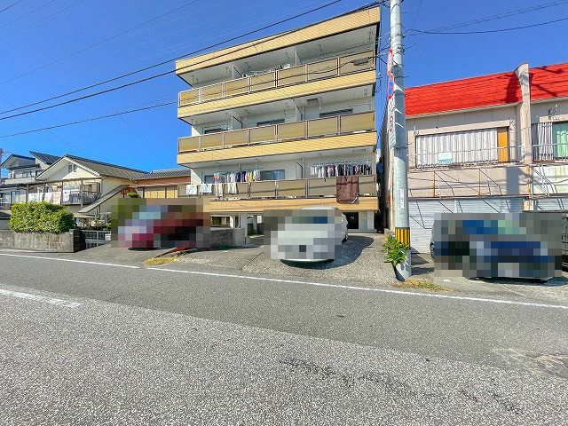 ガーデンハイツいちのみやの外観|外観は落ち着いています