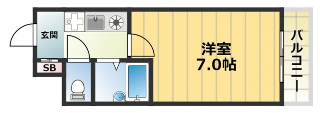 パークレーン深江の間取り