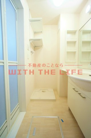 ディアラソ【キャッシュバック対象物件】の洗面所|スペースが確保できる洗面所です