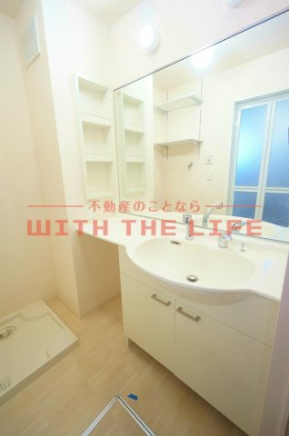 ディアラソ【キャッシュバック対象物件】の独立洗面台|使いやすい独立洗面台です