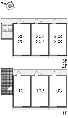 【区画図】 | レオパレスウィーンⅠ
