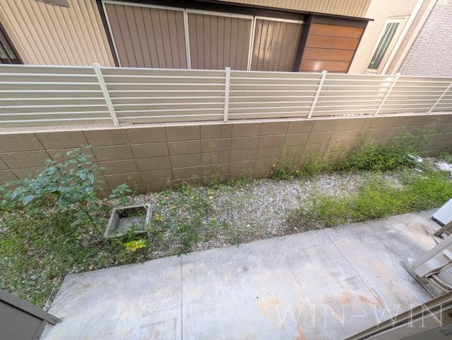 西羽田ヴィレッジのバルコニー