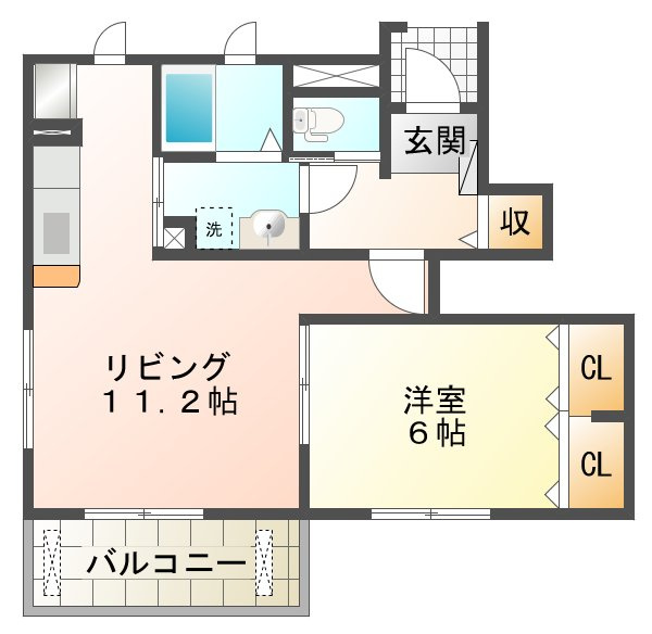 舞子坂ヒルズの間取り
