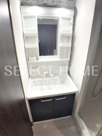 【独立洗面台】 | エドスプリングス東館 | 朝の身支度には欠かせない独立洗面化粧台