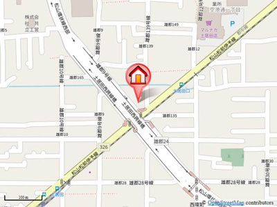 【地図】 | アヴェーク土居田Ⅱ