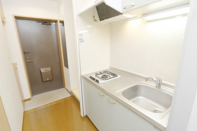 阿部松島マンションのキッチン