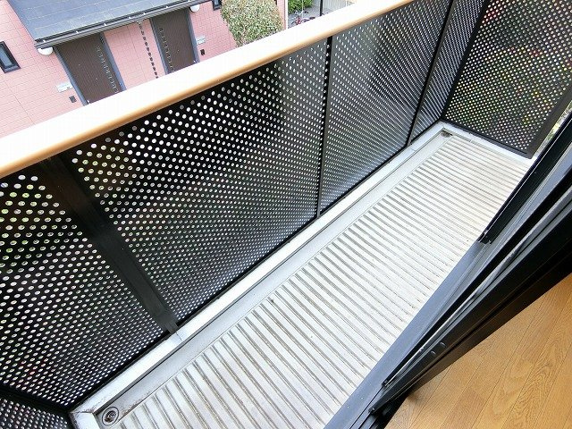 グランメール昭島Bのバルコニー