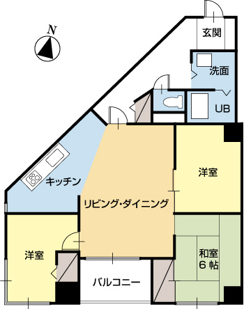 【間取り】 | シティウエストコート