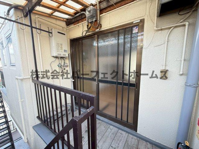 緑町マンションのバルコニー|陽当たり良好なバルコニーです