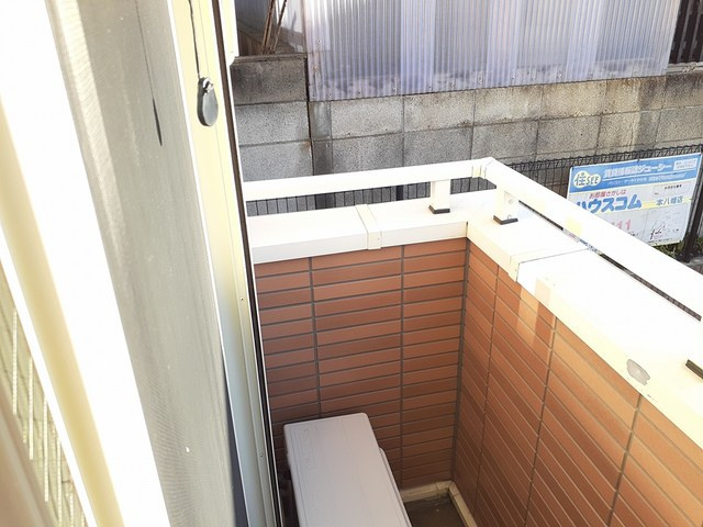 ヴィラ・明神のバルコニー