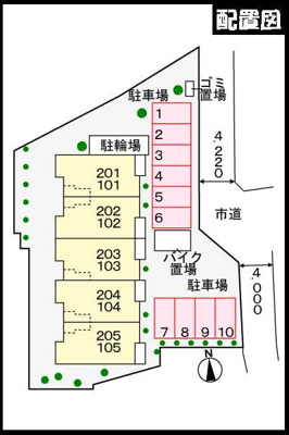 【駐車場】 | ブリーゼ霞台 | 駐車場