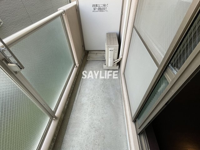 グレイスパルコートのバルコニー
