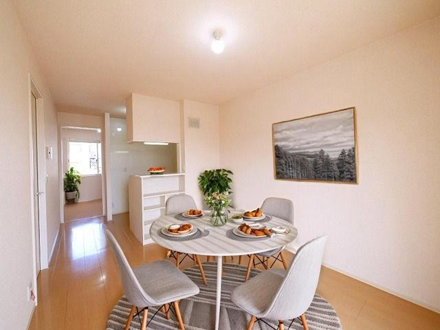 カリュオンの居間・リビング|CGで家具等を配置したもので家具等は含まれません