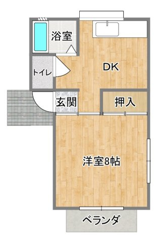 コーポみずほの間取り